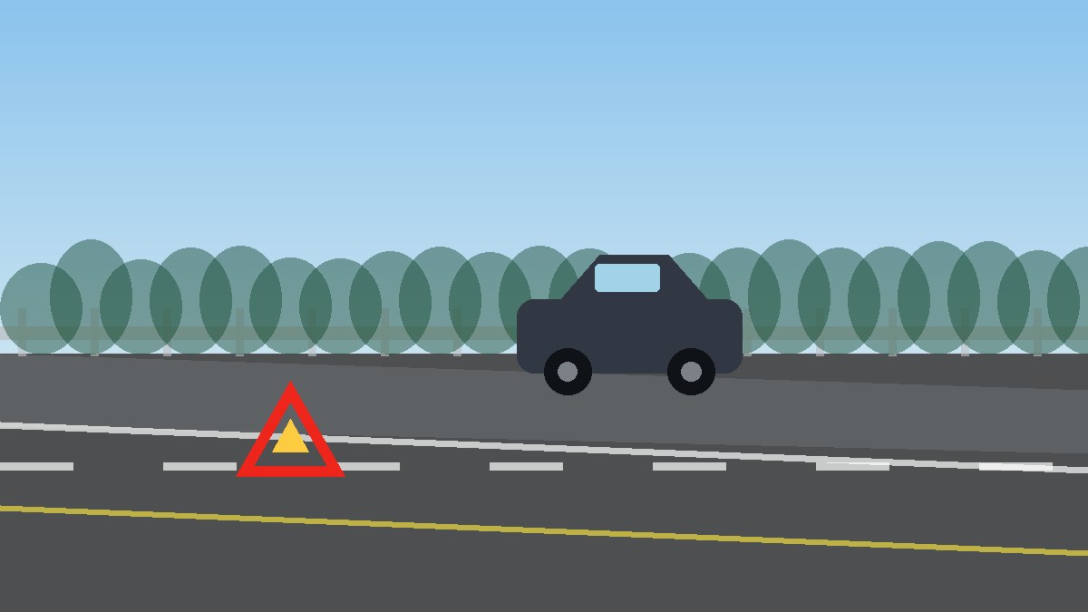 鹰潭道路故障安全等待现场图